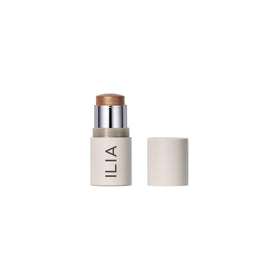 ILIA multi‑stick front packaging showing shade and sleek tube for portability