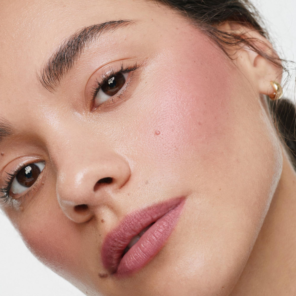 ILIA multi-stick texture close-up smear showing blendable creamy finish