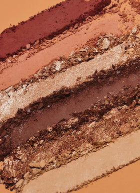 ILIA palette held in hand showing compact size and travel-friendly scale