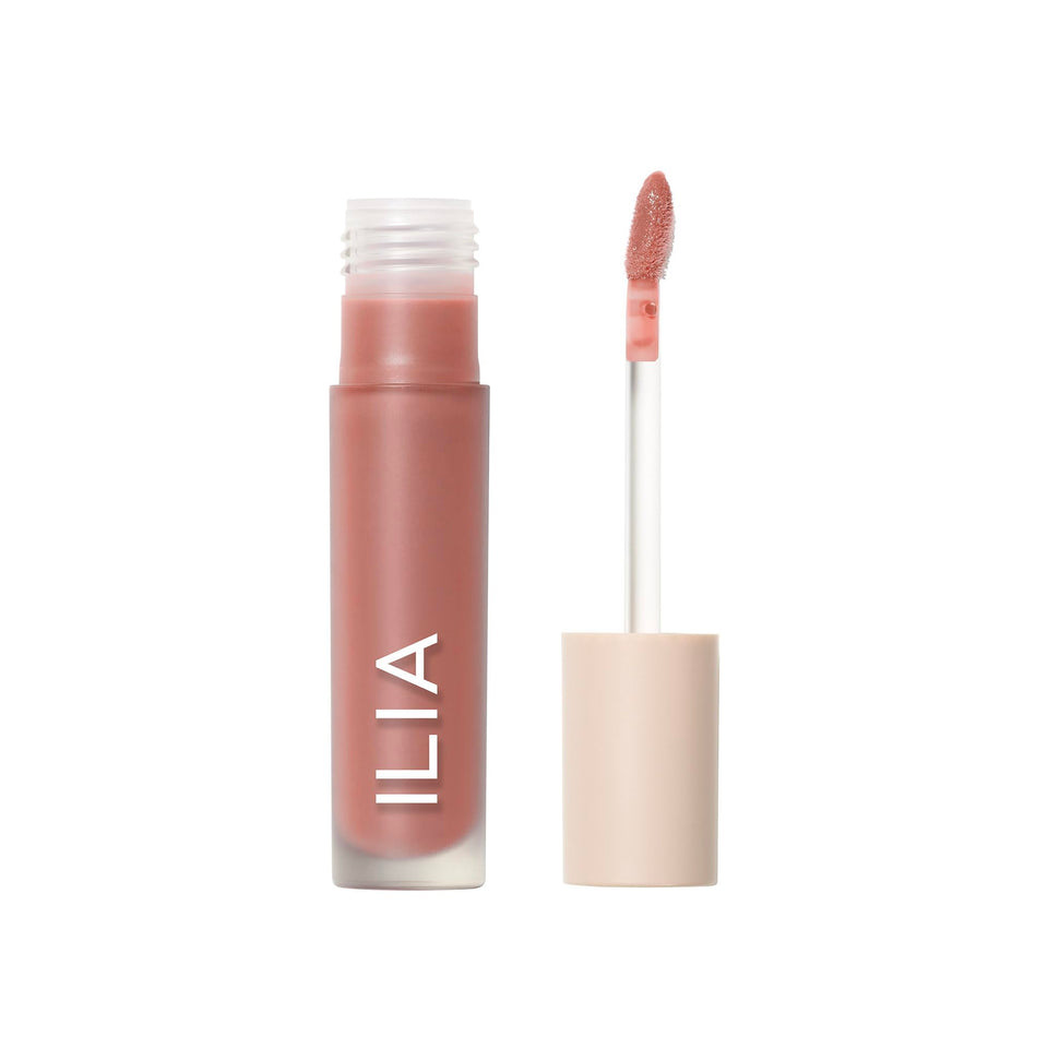 ILIA product front packaging showing Crystalline gloss and high-shine finish