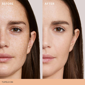 ILIA stick tip close-up revealing creamy formula for seamless blending