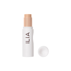 ILIA complexion stick front view showing design and easy application benefit