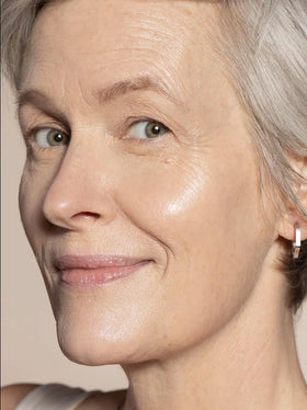 ILIA product staged with makeup kit for everyday routine ease