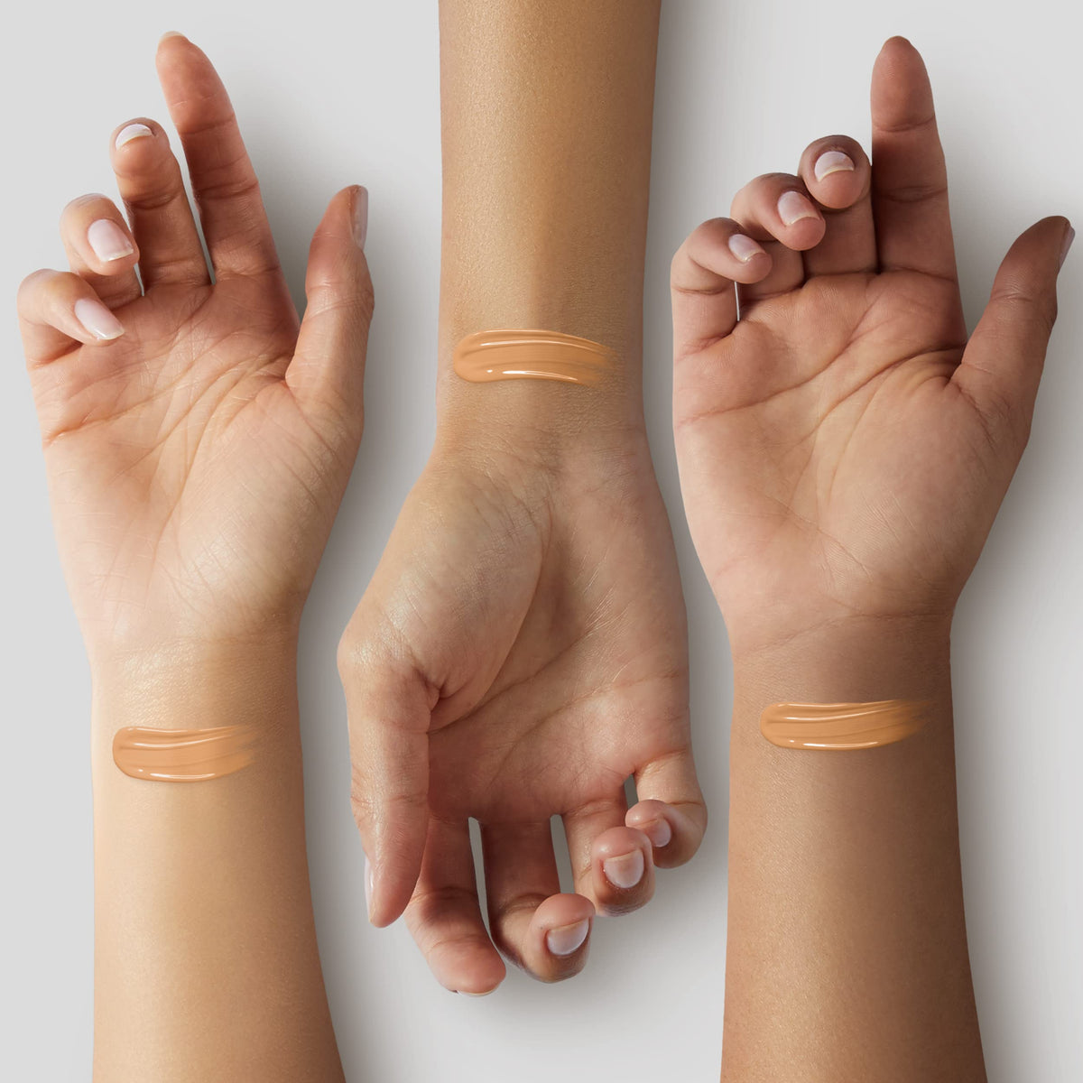 ILIA fingertip blending the tint demonstrating easy application and buildable coverage benefit