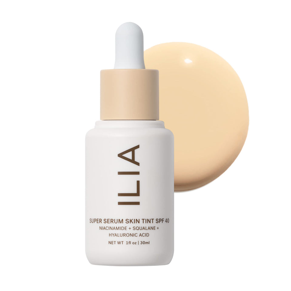 ILIA front packaging showing product and shade Tulum ST2 for easy identification