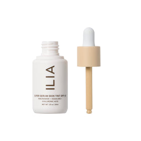 ILIA close-up texture displaying hydrating serum finish