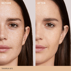 ILIA swatches on skin showing shade range and blending realism for accurate match