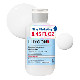 Illiyoon front bottle showing clean label and hydrating benefit