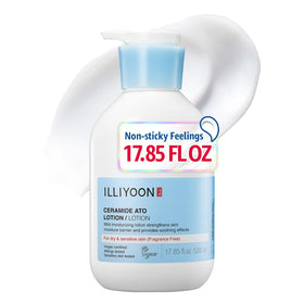 Illiyoon front packaging showing full 528ml bottle and product benefit