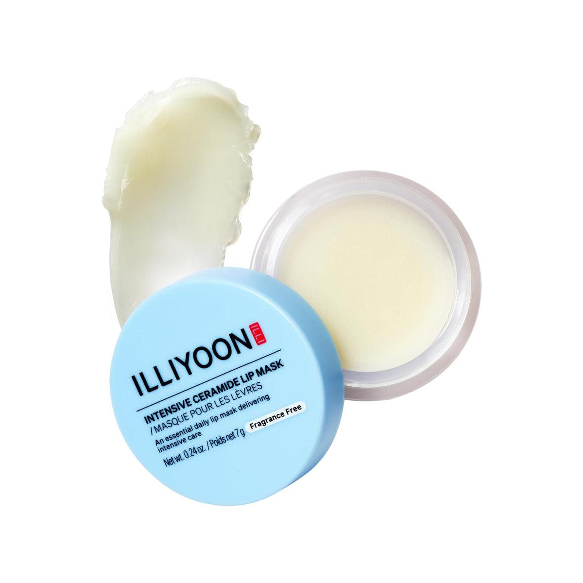 Illiyoon front packaging showing tube and branding, highlights clean ceramide care