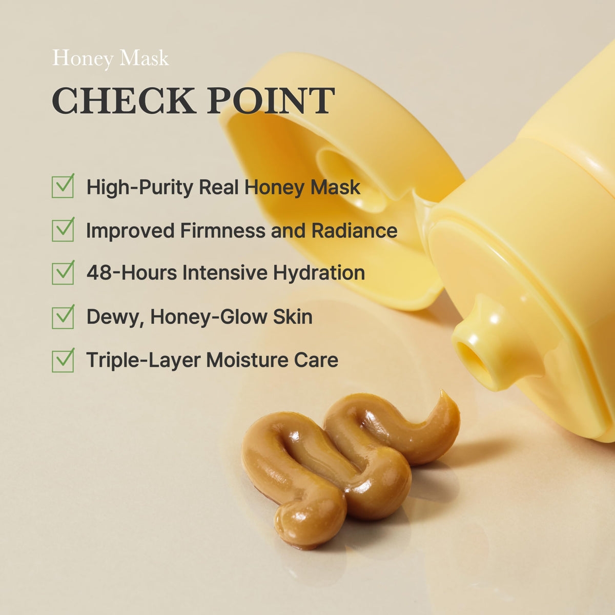 I'm from mask applied on cheek demonstrating even coverage and soothing comfort