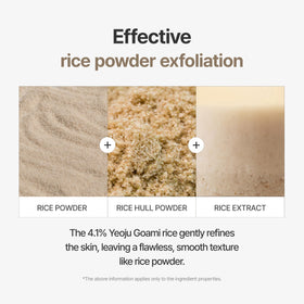 I'm From Rice Mask label close-up noting rice-derived nourishing benefits