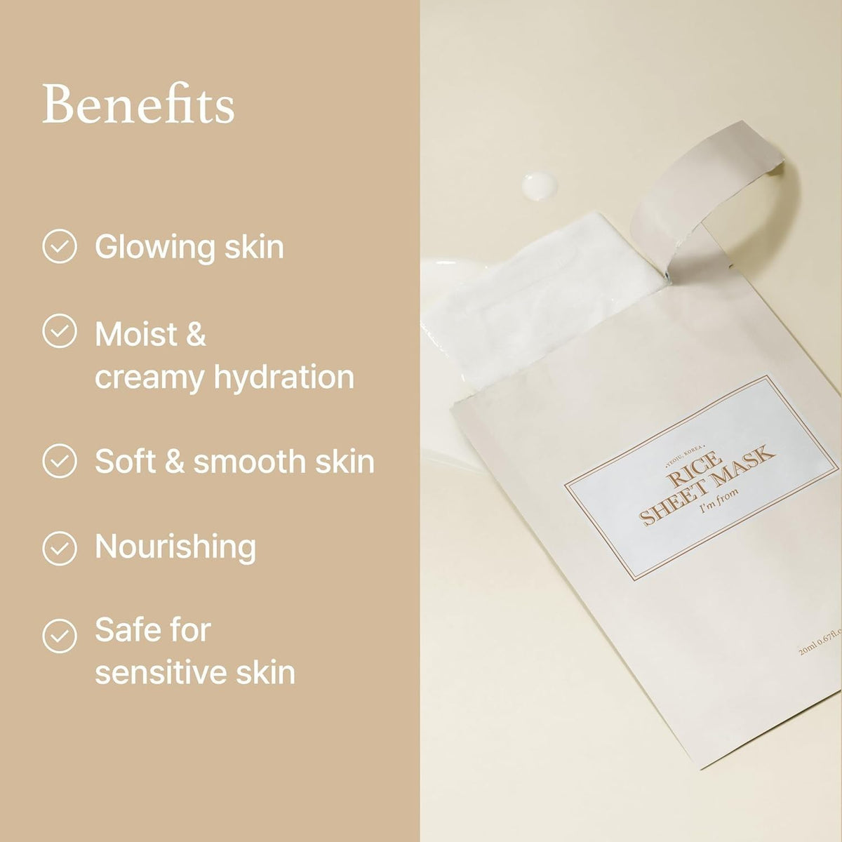 I'm from measuring 20ml essence to illustrate generous single-use dose benefit