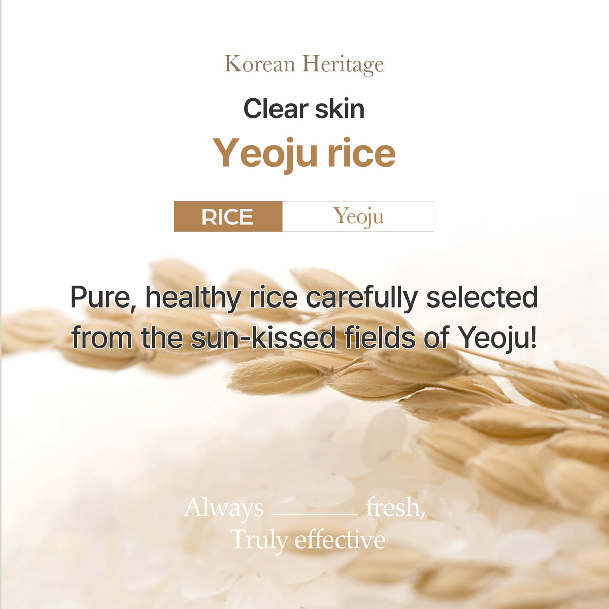 I'm from rice toner before after skin showing improved texture and glassy glow