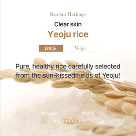 I'm from rice toner before after skin showing improved texture and glassy glow