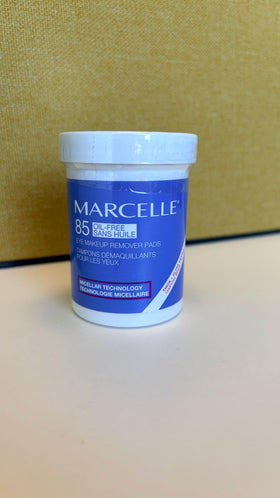 MARCELLE Oil-Free Micellar Eye Make-Up Remover Pads — Sensitive Eyes, 85-Pack, Hypoallergenic & Fragrance-Free