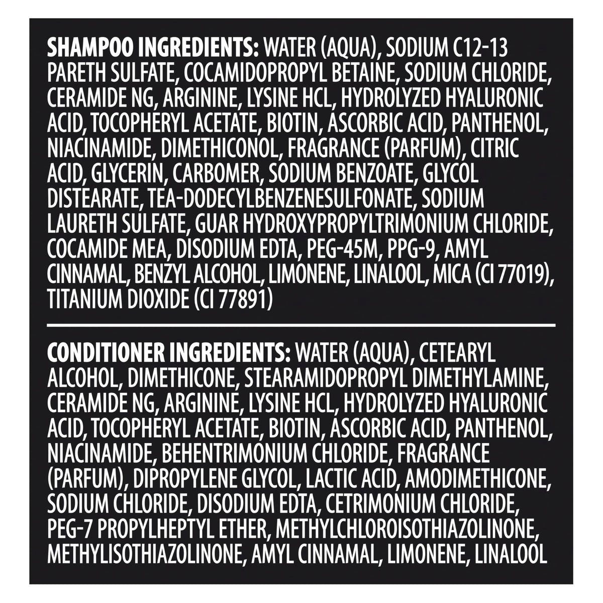 TRESemmé Rich Moisture Shampoo & Conditioner 2‑Count 28 oz — Hydrating Duo with Hyaluronic Acid & Vitamin E