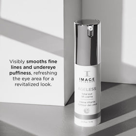 IMAGE Skincare AGELESS applied on hand demonstrating lightweight spreadability and hydration