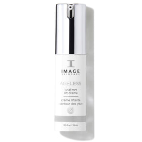 IMAGE Skincare AGELESS front jar view shows elegant packaging and clinical quality