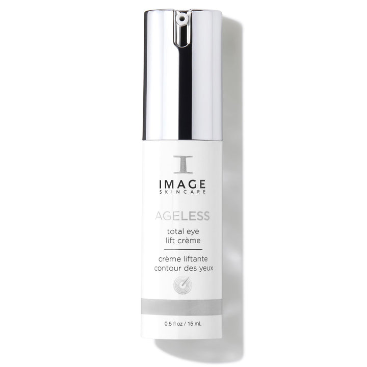 IMAGE Skincare AGELESS front jar view shows elegant packaging and clinical quality