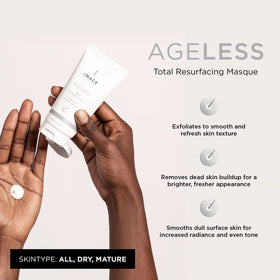 IMAGE Skincare AGELESS masque texture close-up revealing gentle micro-crystals for smoothing
