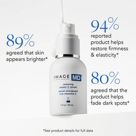 IMAGE Skincare applying serum in morning routine for radiant skin benefit