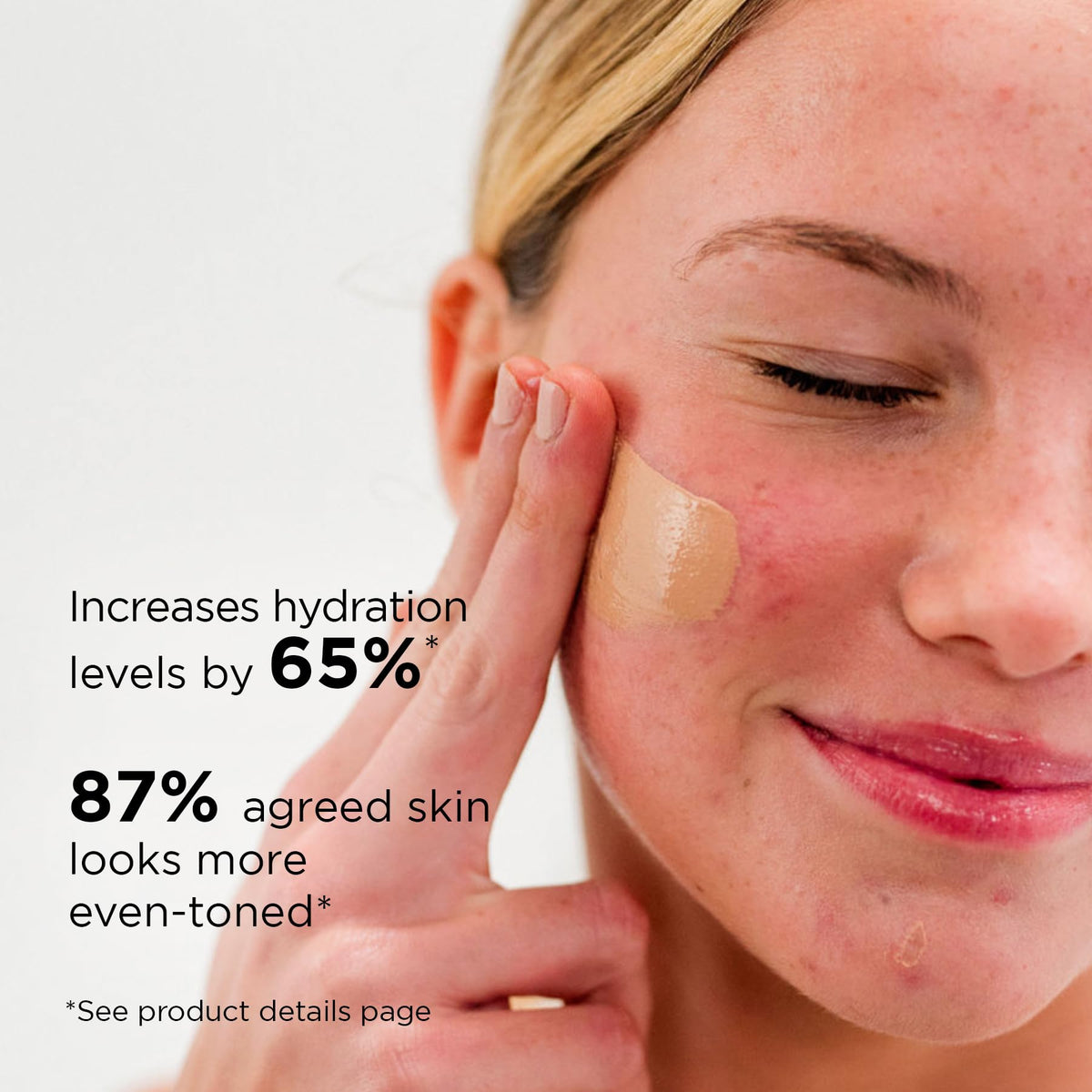 IMAGE Skincare applying tinted moisturizer on face for a natural luminous finish