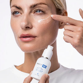 IMAGE Skincare box label closeup showing active concentration benefit