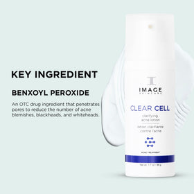 IMAGE Skincare 1.7 oz bottle next to a scale showing convenient travel size