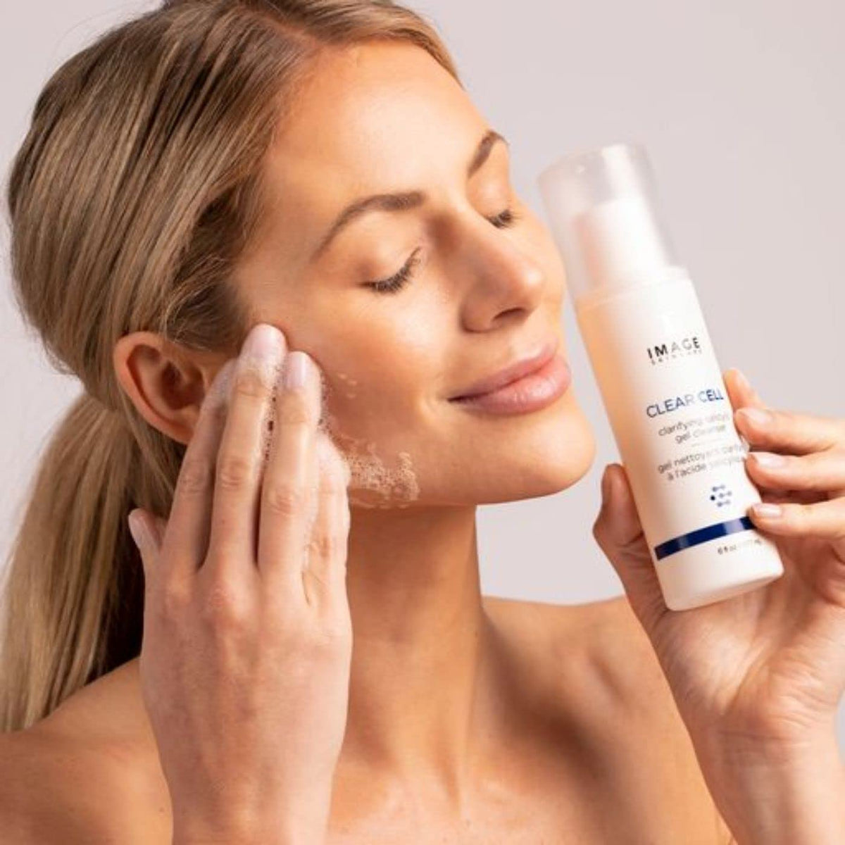 IMAGE Skincare with mint eucalyptus tea tree oils for a refreshing cleanse