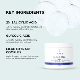 IMAGE Skincare pad in hand demonstrating on-the-go oil control and convenience