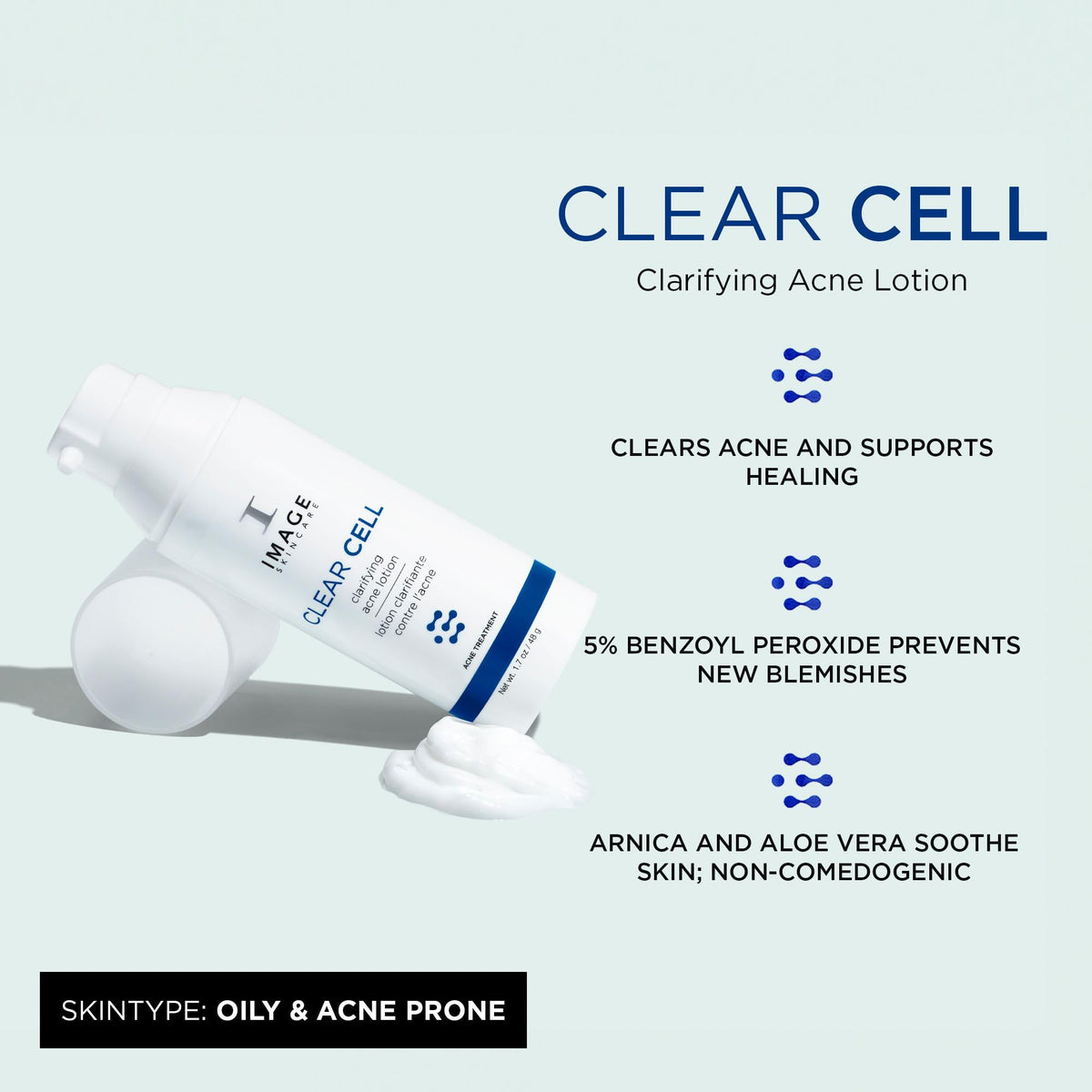 IMAGE Skincare pump nozzle close-up highlighting precise, mess-free dispensing