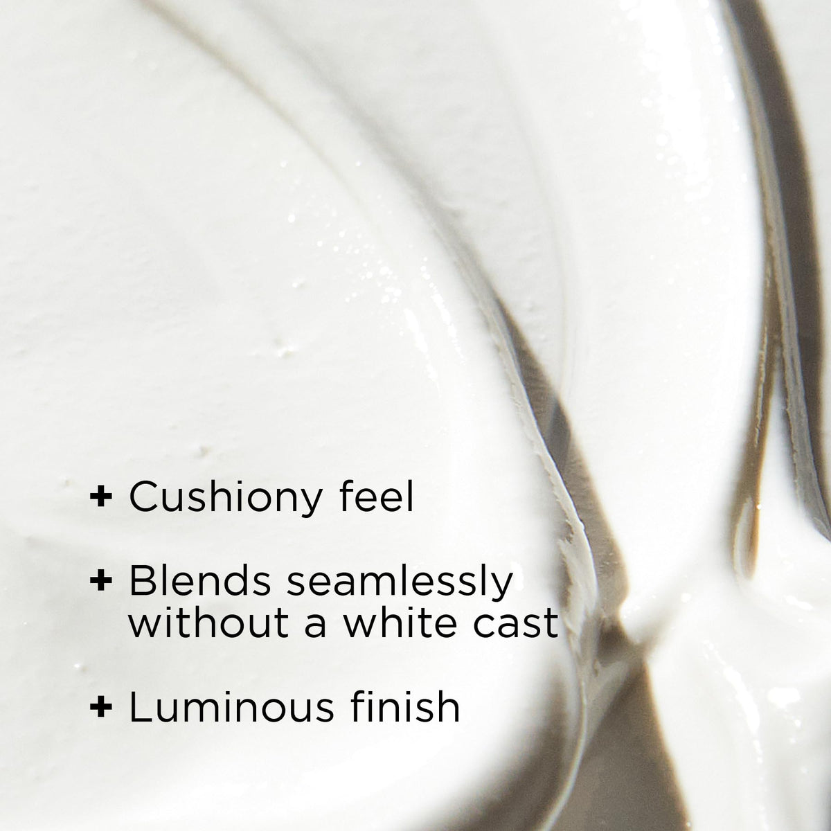 IMAGE Skincare close-up of cushiony texture illustrating blendable hydration