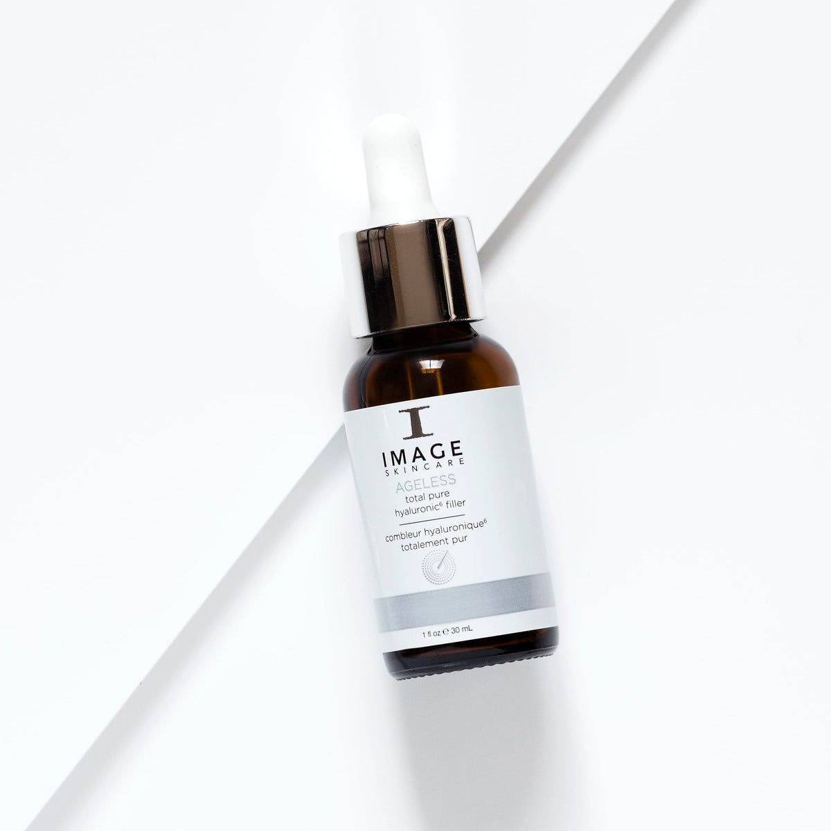 IMAGE Skincare serum droplet highlighting silky hyaluronic texture and quick absorption
