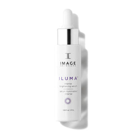 IMAGE Skincare ILUMA front packaging showing bottle and label benefits
