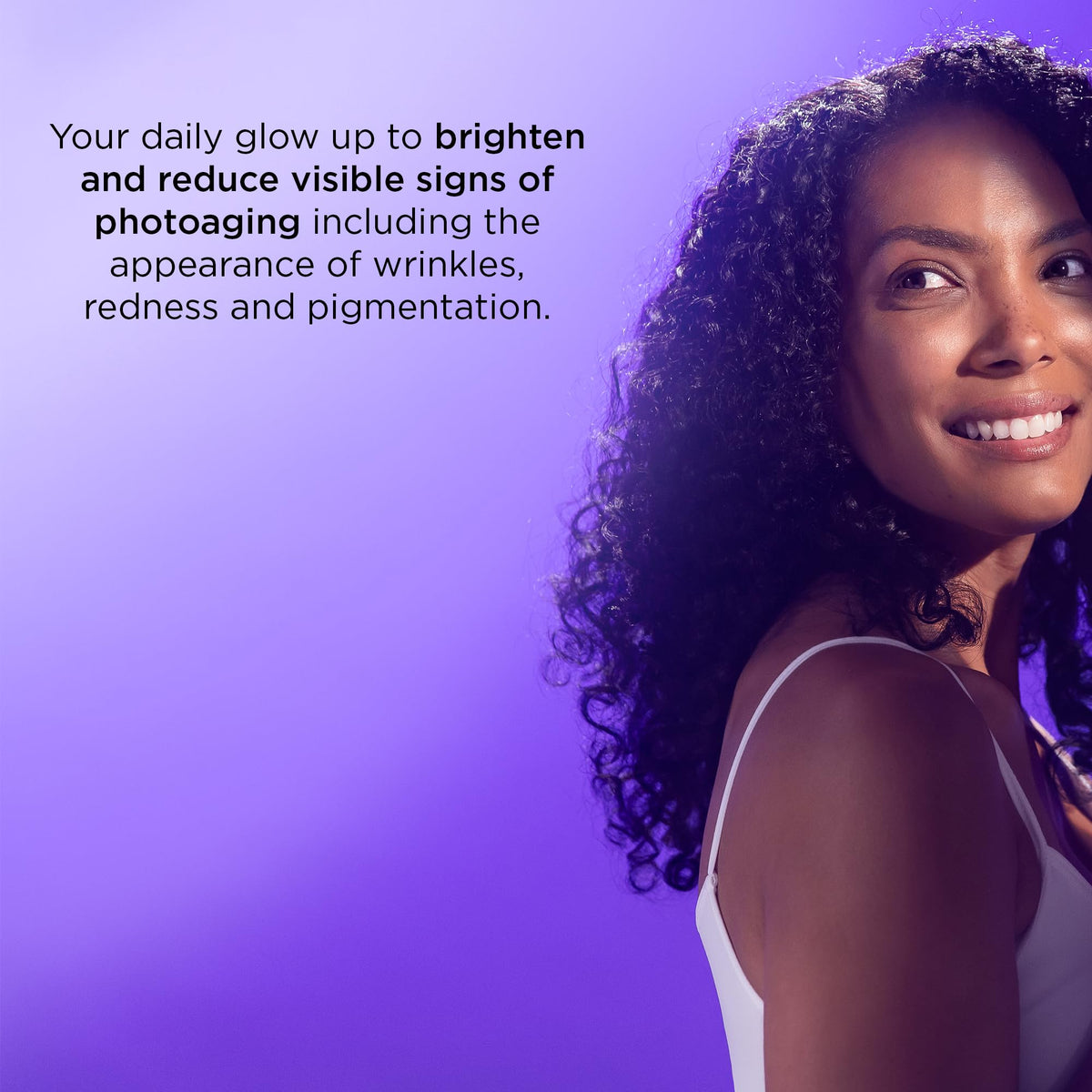 IMAGE Skincare ILUMA texture drop on skin demonstrating lightweight absorption