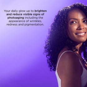 IMAGE Skincare ILUMA texture drop on skin demonstrating lightweight absorption