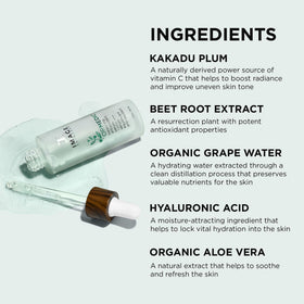 IMAGE Skincare serum being applied to cheek demonstrating soothing hydration benefit