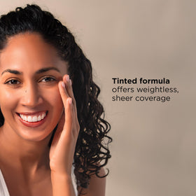 IMAGE Skincare ingredient label highlighting zinc oxide and titanium dioxide benefits