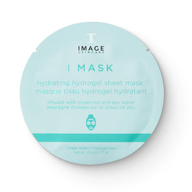 IMAGE Skincare front packaging showing single hydrating hydrogel mask benefit
