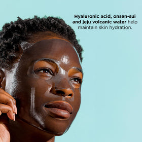 IMAGE Skincare mask serum texture on hand demonstrating lightweight moisture