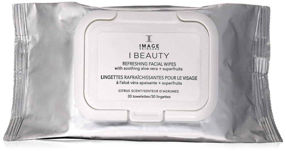 IMAGE Skincare pack front showing branding and resealable closure for convenient hydration