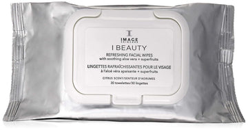 IMAGE Skincare pack front showing branding and resealable closure for convenient hydration