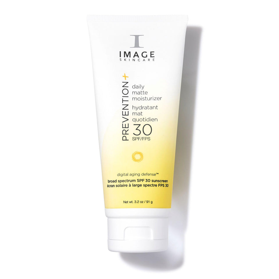 IMAGE Skincare front packaging showing tube and SPF benefit