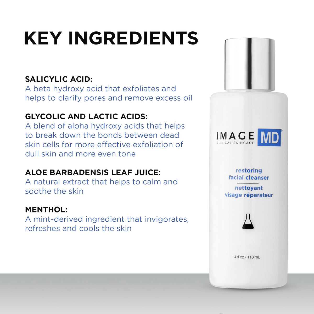 IMAGE Skincare in-use by sink showing quick morning and evening routine prep