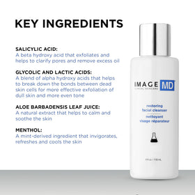 IMAGE Skincare in-use by sink showing quick morning and evening routine prep