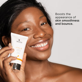 IMAGE Skincare gel forming droplets on skin for instant hydration benefit