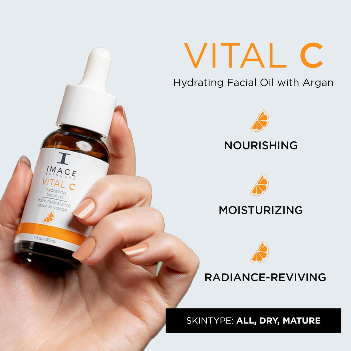 IMAGE Skincare dropper dispensing facial oil for precise application