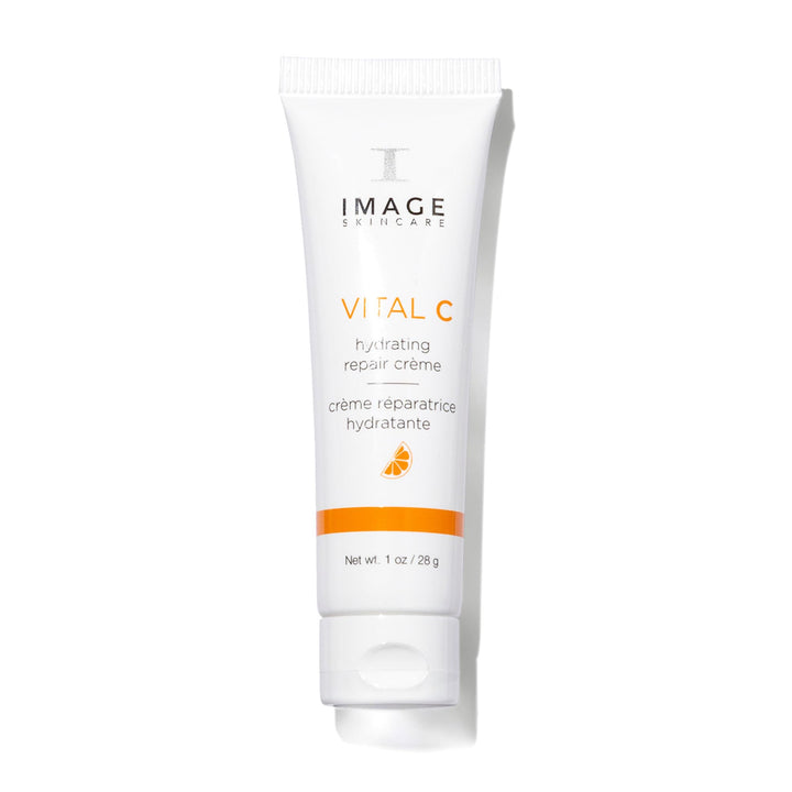 IMAGE Skincare front jar displaying label and compact discovery size for travel convenience