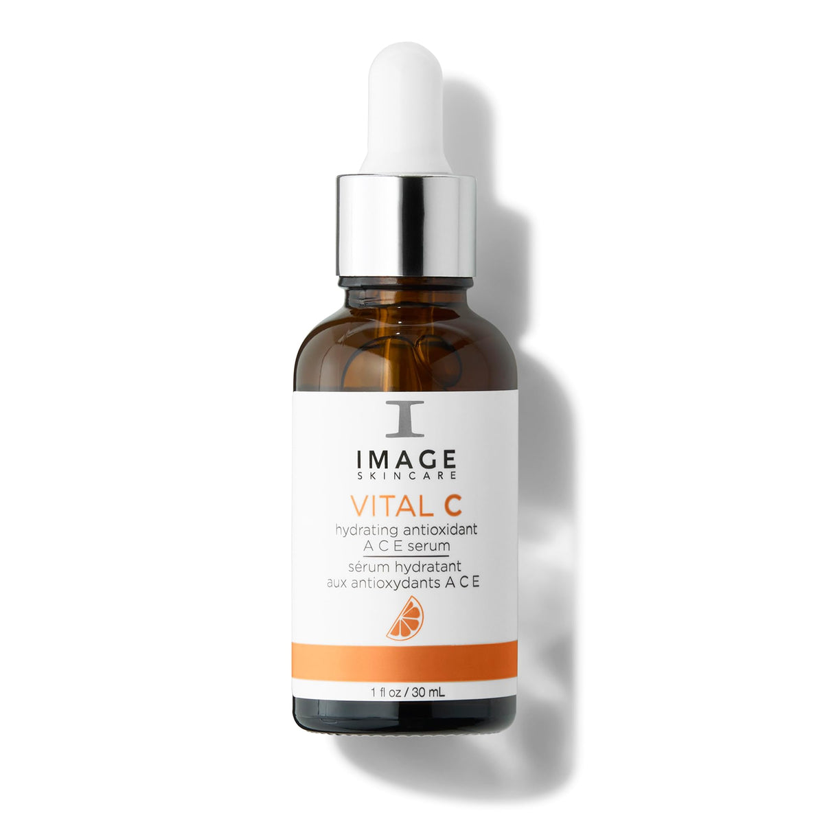 IMAGE Skincare front packaging showing product and brightening benefits